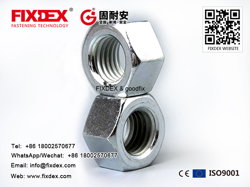 Chine 4 fournisseurs d'écrous hexagonaux galvanisés à chaud