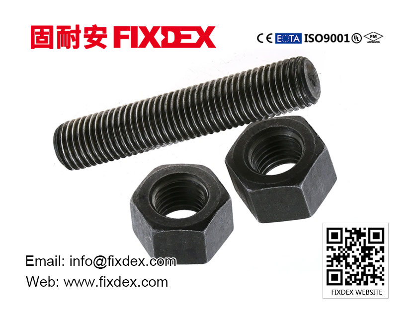 Grade 12.9 Threaded Stud and nut,Threaded Stud and nut product,Grade 12.9 Threaded Stud and nut manufacturer,Grade 12.9 Threaded Stud and nut Fastener