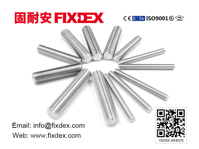 High Precision Stainless Steel Threaded Rod Bar Bolt,Stainless Steel Threaded Rod,316 Stainless Steel Threaded Rod,Stainless Threaded Rod stud bolt