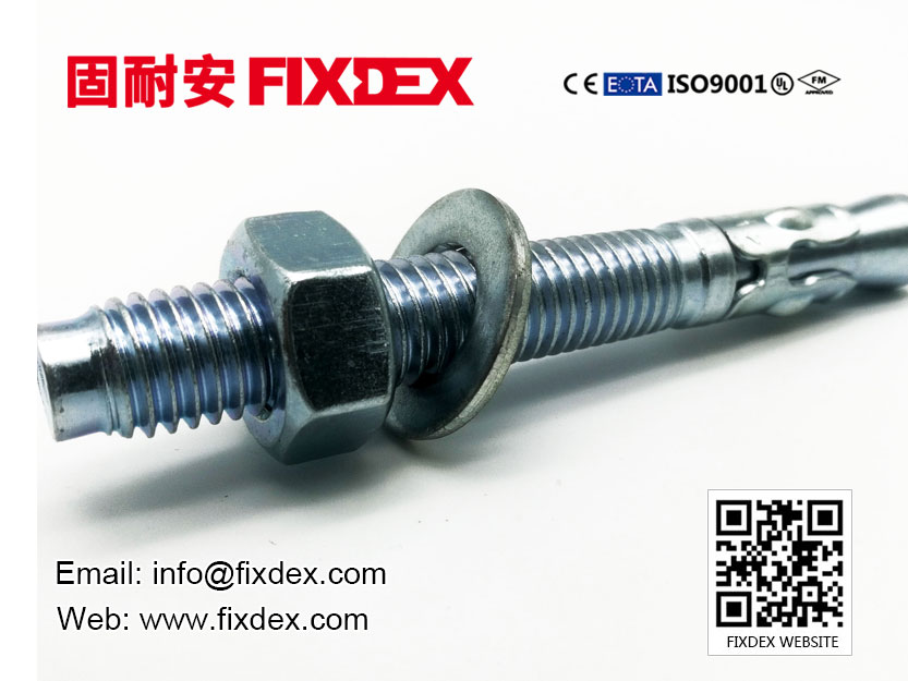 quality of wedge anchor bolt,how to judge wedge anchor quality,wej ankr,fixdex wedge anchor bolt