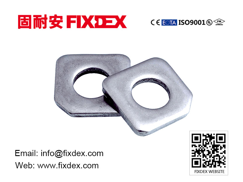 m24 square washer,large square flat washers,flat washer with square hole,square flat washers