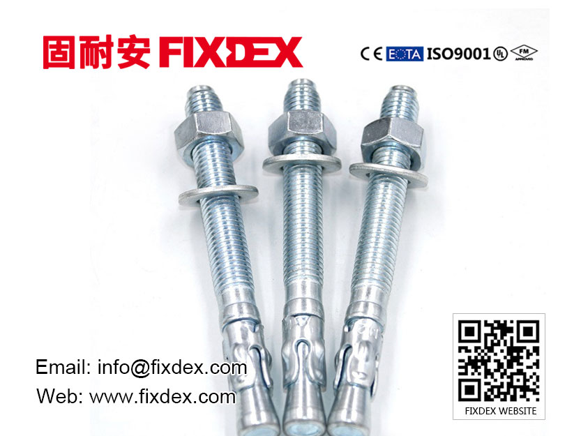 galvanized wedge anchor,galvanized through bolt,advantages of galvanized wedge anchor,advantages of galvanized through bolt