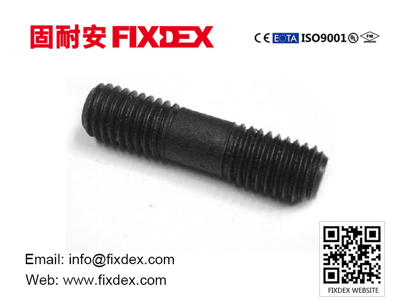 Beda antara rod threaded jeung rod threaded tungtung ganda, ganda-tungtung threaded stud, ganda tungtung threaded bar